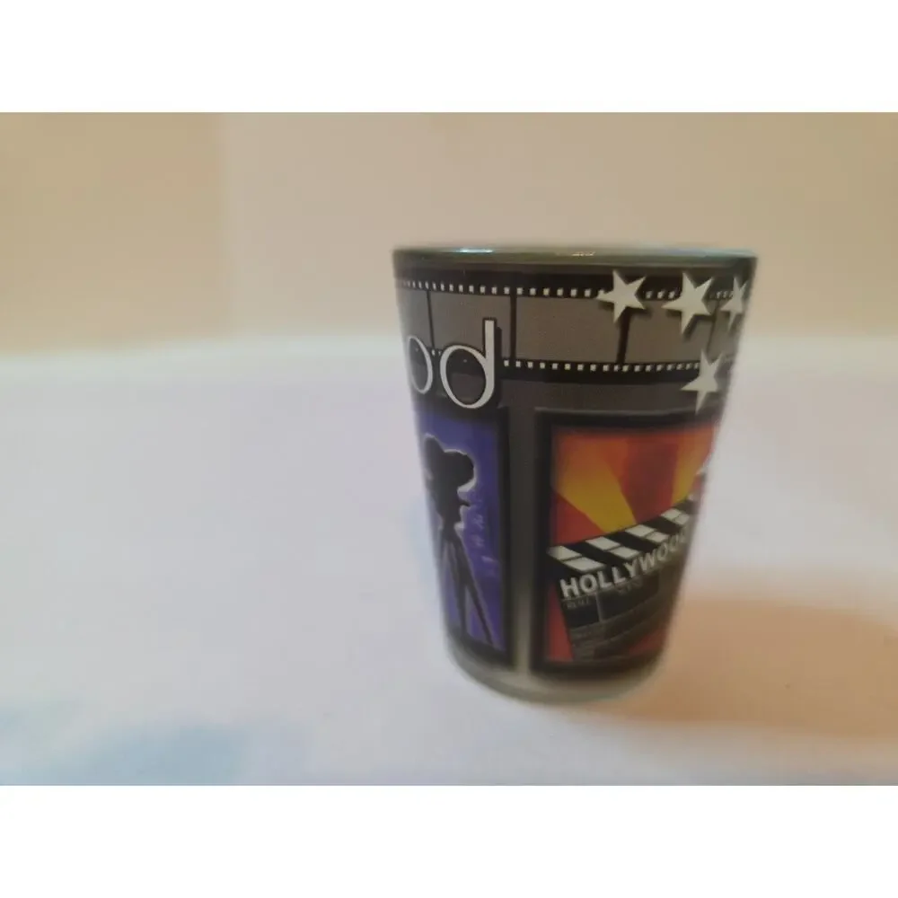 Vintage Hollywood CA Shot Glass